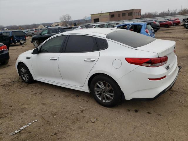 5XXGT4L38KG312426 - 2019 KIA OPTIMA LX WHITE photo 2