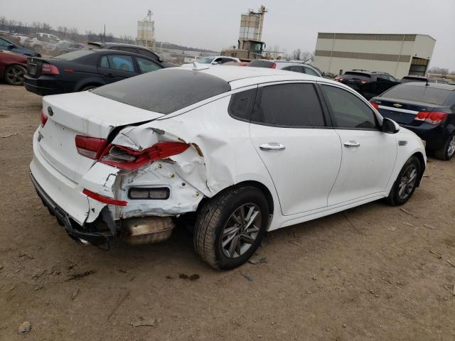 5XXGT4L38KG312426 - 2019 KIA OPTIMA LX WHITE photo 3