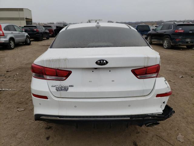 5XXGT4L38KG312426 - 2019 KIA OPTIMA LX WHITE photo 6