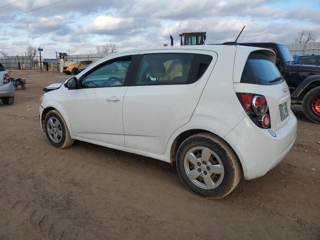 1G1JA6SH7F4201346 - 2015 CHEVROLET SONIC LS WHITE photo 2