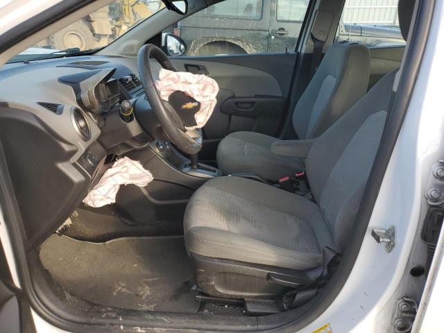 1G1JA6SH7F4201346 - 2015 CHEVROLET SONIC LS 白色 照片 7