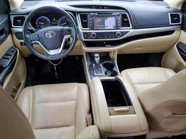 5TDKKRFH8FS087981 - 2015 TOYOTA HIGHLANDER XLE WHITE photo 8