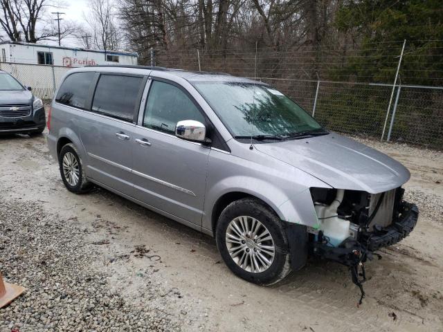 2C4RC1CG8DR692825 - 2013 CHRYSLER TOWN & COU TOURING L SILVER photo 4