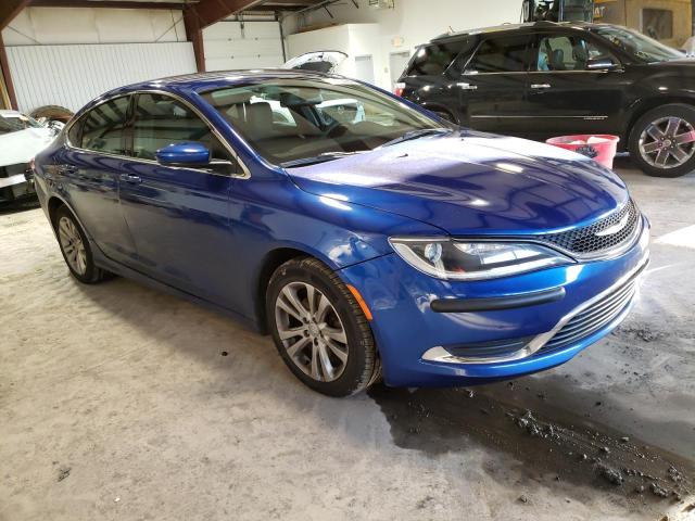 1C3CCCAB5GN149995 - 2016 CHRYSLER 200 LIMITED BLUE photo 4