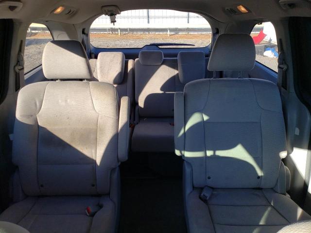 5FNRL5H24BB098472 - 2011 HONDA ODYSSEY LX GRAY photo 10