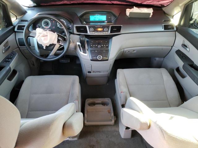 5FNRL5H24BB098472 - 2011 HONDA ODYSSEY LX GRAY photo 8