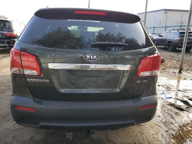 5XYKU4A29CG209613 - 2012 KIA SORENTO EX CHARCOAL photo 6