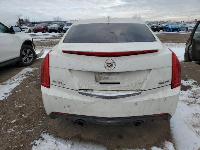 1G6AJ5SX1D0177450 - 2013 CADILLAC ATS PERFORMANCE WHITE photo 6