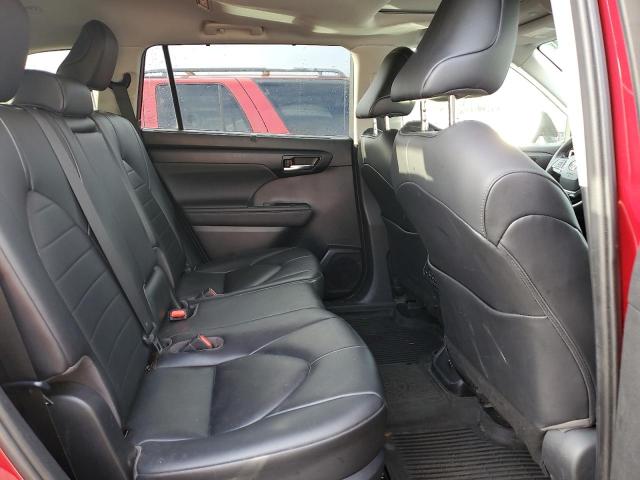 5TDHZRBH6LS005141 - 2020 TOYOTA HIGHLANDER XLE ბურგუნდია ფოტო 10