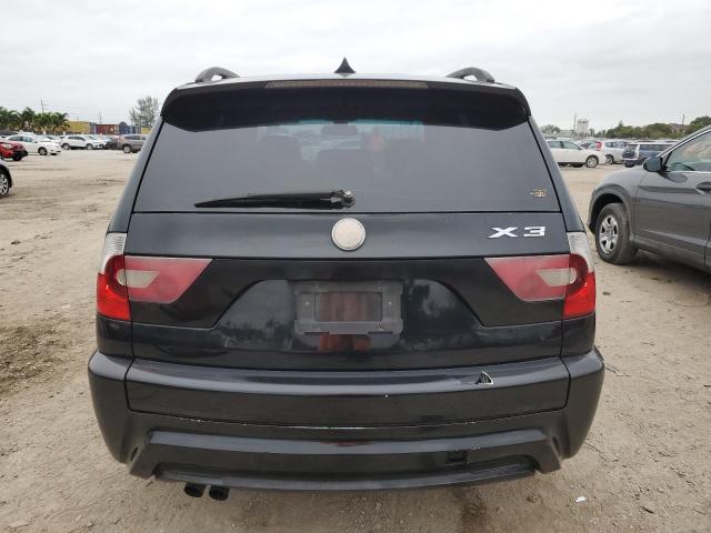 WBXPA93416WG79660 - 2006 BMW X3 3.0I BLACK photo 6