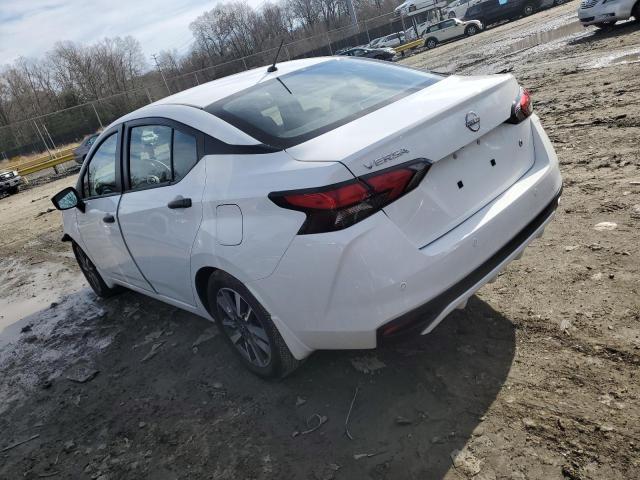 3N1CN8DV1PL868589 - 2023 NISSAN VERSA S WHITE photo 2