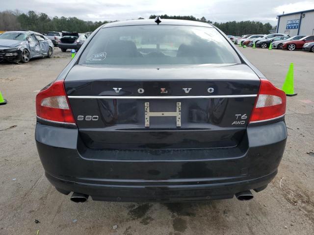 YV1902AH1D1165847 - 2013 VOLVO S80 T6 BLACK photo 6