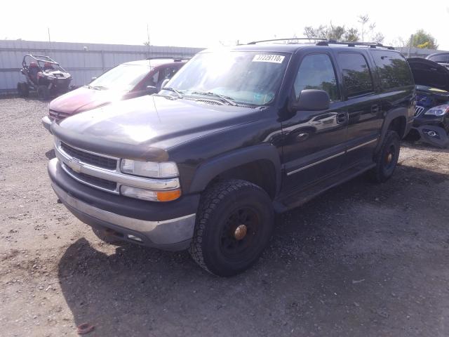 3GNGK26U71G140839 - 2001 CHEVROLET SUBURBAN K2500  photo 2