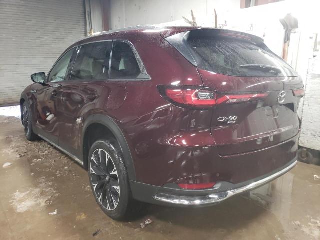 JM3KKEHA3R1120659 - 2024 MAZDA CX-90 PREMIUM PLUS BURGUNDY photo 2