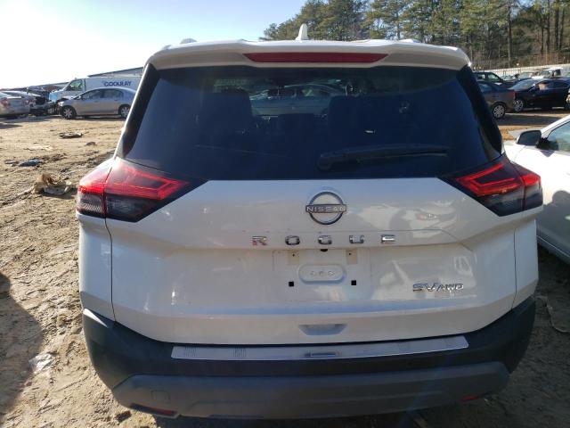 5N1BT3BB3PC683705 - 2023 NISSAN ROGUE SV WHITE photo 6