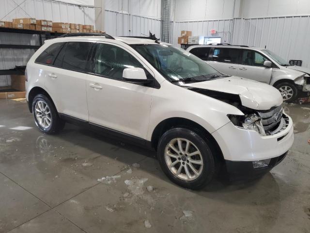 2FMDK4JCXABB43402 - 2010 FORD EDGE SEL WHITE photo 4