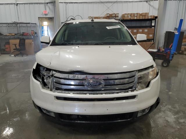 2FMDK4JCXABB43402 - 2010 FORD EDGE SEL WHITE photo 5