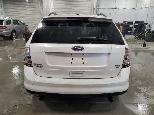 2FMDK4JCXABB43402 - 2010 FORD EDGE SEL WHITE photo 6