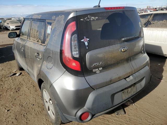 KNDJN2A29G7244975 - 2016 KIA SOUL GRAY photo 2