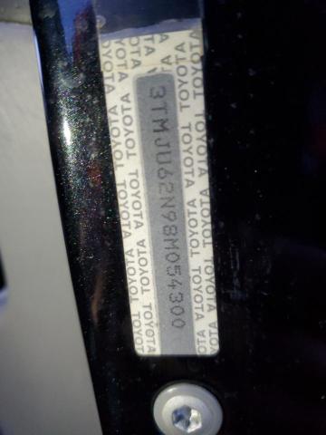 3TMJU62N98M054300 - 2008 TOYOTA TACOMA DOUBLE CAB PRERUNNER BLACK photo 12