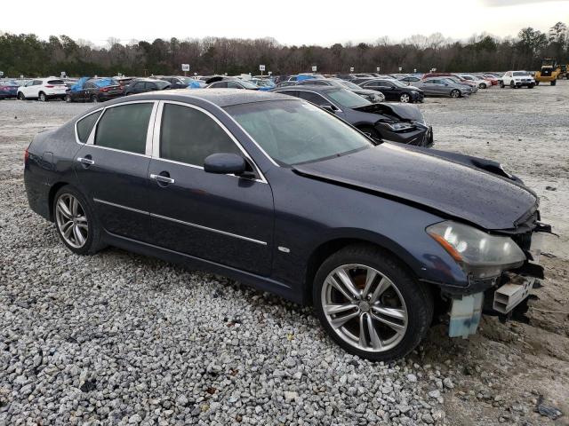 JNKBY01E78M500879 - 2008 INFINITI M45 BASE BLUE photo 4