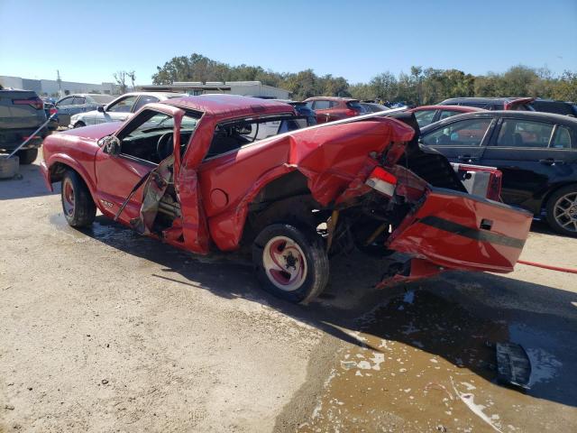 1GCCS1441SK246024 - 1995 CHEVROLET S-10 S10 RED photo 2