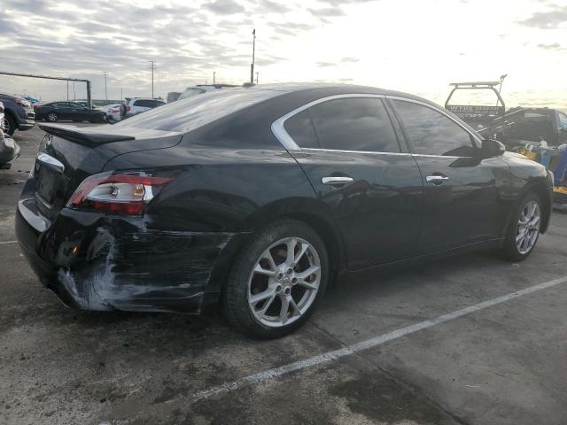 1N4AA5AP2CC822141 - 2012 NISSAN MAXIMA S BLACK photo 3