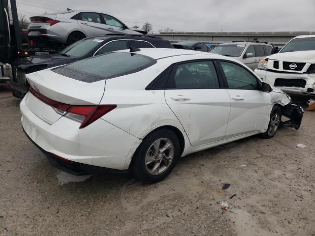 5NPLL4AG0MH036691 - 2021 HYUNDAI ELANTRA SE WHITE photo 3