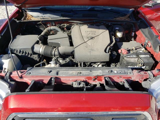 5TFGZ5AN4HX085682 - 2017 TOYOTA TACOMA DOUBLE CAB 勃艮第红 照片 11