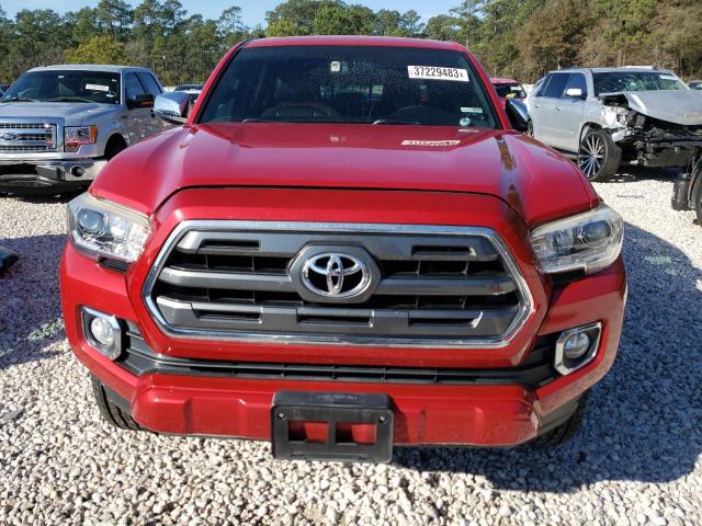 5TFGZ5AN4HX085682 - 2017 TOYOTA TACOMA DOUBLE CAB 勃艮第红 照片 5