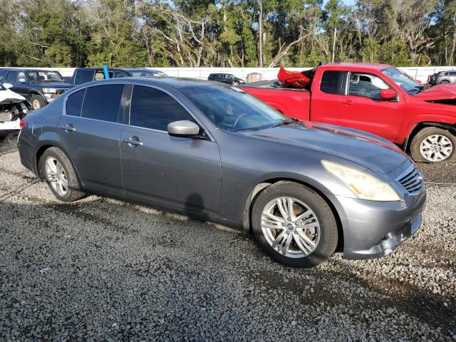 JN1CV6AP6AM400722 - 2010 INFINITI G37 BASE GRAY photo 4