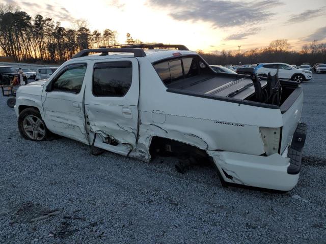 5FPYK1F53EB012102 - 2014 HONDA RIDGELINE RTL WHITE photo 2