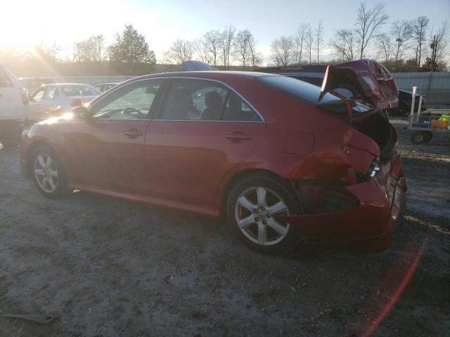 4T1BE46K29U387985 - 2009 TOYOTA CAMRY BASE RED photo 2