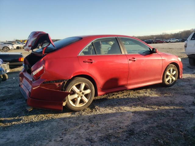 4T1BE46K29U387985 - 2009 TOYOTA CAMRY BASE RED photo 3