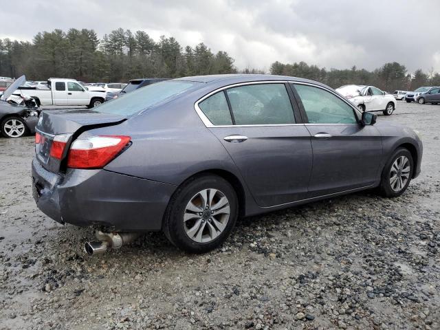 1HGCR2F37EA127802 - 2014 HONDA ACCORD LX GRAY photo 3