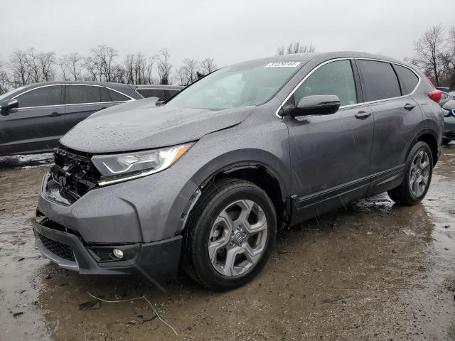 7FARW2H85KE054060 - 2019 HONDA CR-V EXL GRAY photo 1