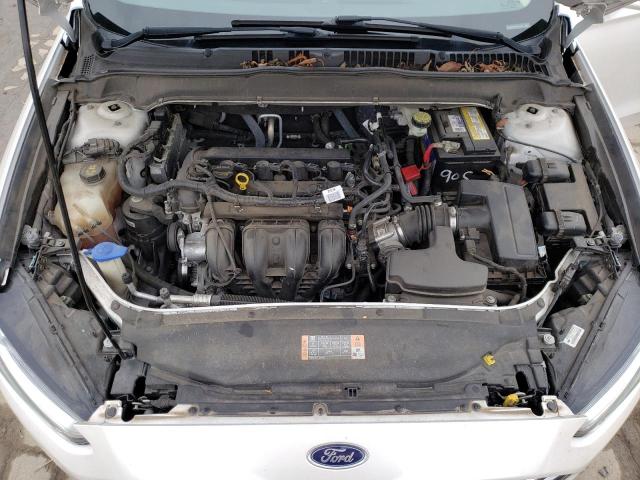 3FA6P0H78ER118754 - 2014 FORD FUSION SE WHITE photo 11