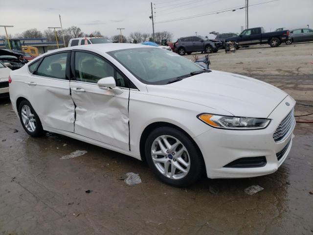 3FA6P0H78ER118754 - 2014 FORD FUSION SE WHITE photo 4