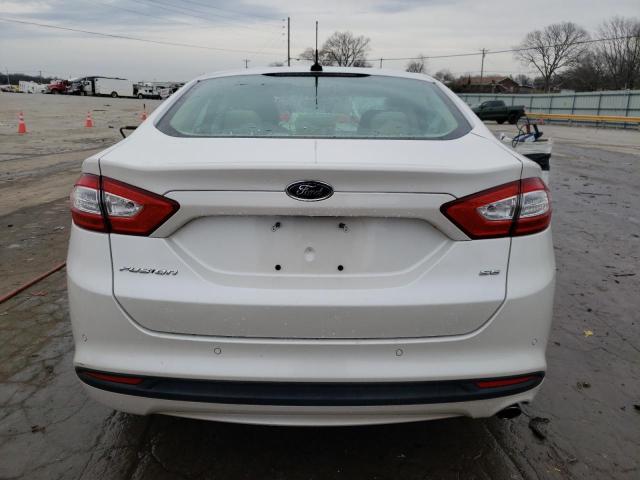 3FA6P0H78ER118754 - 2014 FORD FUSION SE WHITE photo 6