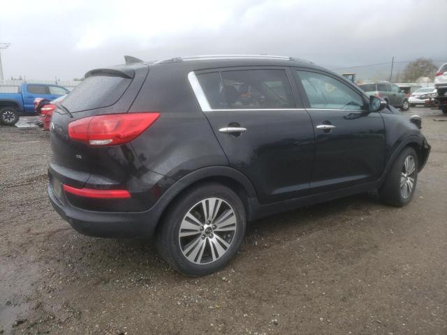 KNDPC3ACXE7572630 - 2014 KIA SPORTAGE EX BLACK photo 3