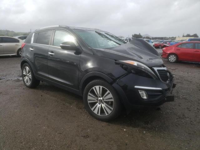 KNDPC3ACXE7572630 - 2014 KIA SPORTAGE EX BLACK photo 4