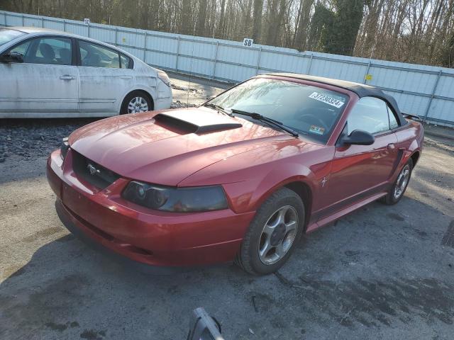1FAFP444X3F380594 - 2003 FORD MUSTANG RED photo 1