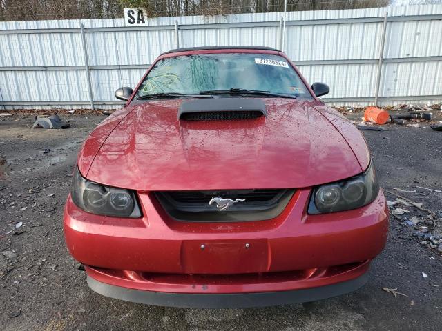 1FAFP444X3F380594 - 2003 FORD MUSTANG RED photo 5