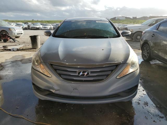 5NPEB4AC0EH927560 - 2014 HYUNDAI SONATA GLS BLUE photo 5