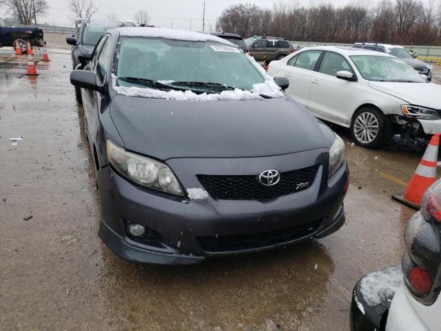 1NXBE40E79Z029963 - 2009 TOYOTA COROLLA XRS GRAY photo 5