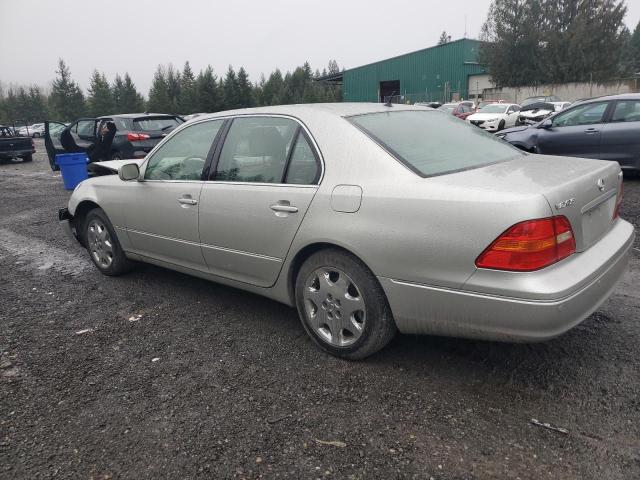 JTHBN30F830118641 - 2003 LEXUS LS 430 SILVER photo 2