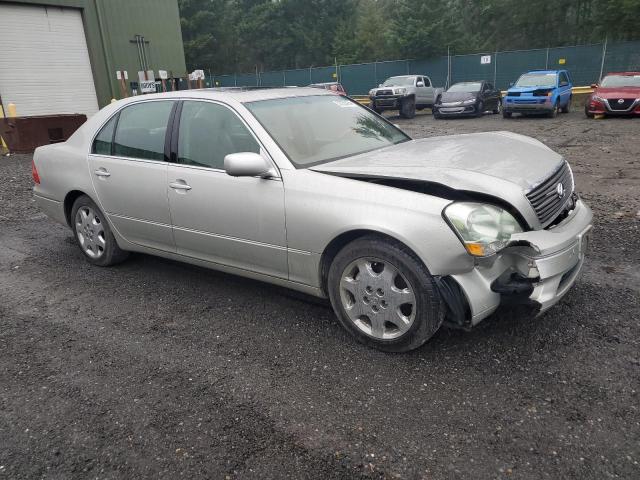 JTHBN30F830118641 - 2003 LEXUS LS 430 SILVER photo 4