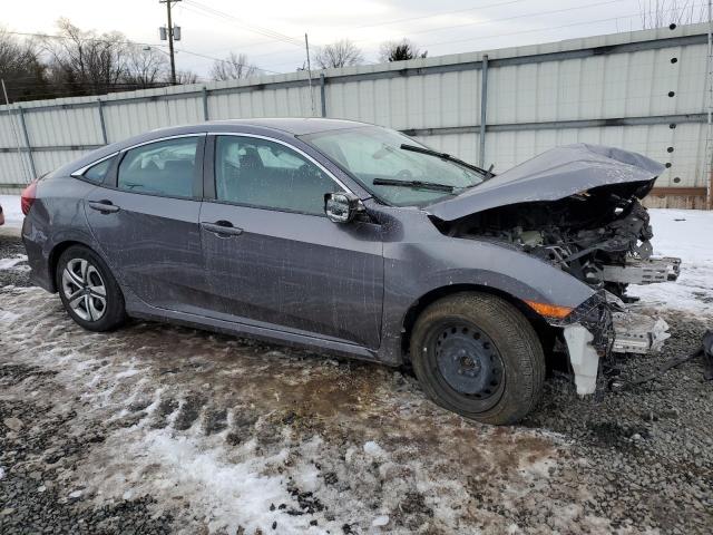 19XFC2F5XHE220572 - 2017 HONDA CIVIC LX GRAY photo 4