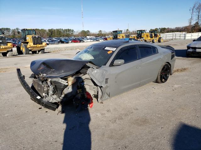 2C3CDXGJ7JH315033 - 2018 DODGE CHARGER R/T 392 GRAY photo 1