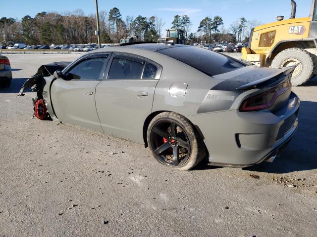 2C3CDXGJ7JH315033 - 2018 DODGE CHARGER R/T 392 GRAY photo 2